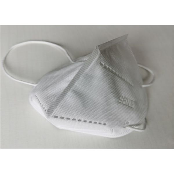Individual Package Kn95 Medical Mask / Disposable Mouth Mask Fliud Resistant
