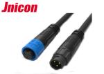 Electrical Waterproof IP67 Circular Connectors 3 Pin Gold - Plated Connect