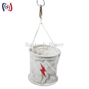 Wholesale Stringing Aerial Cable Cylindrical Canvas Tool Bag from china suppliers