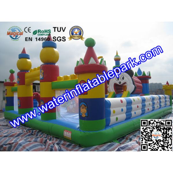 Amazing Amusement Park / Inflatable Bouncy Castle Bounce Houses Rentals