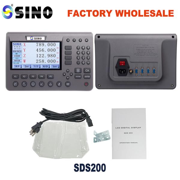 Quality Glass Linear Scale Machine SINO SDS200 Digital Readout Kits Test Intrusment For Milling Lathe CNC TTL for sale