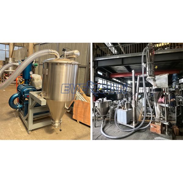 Adjustable Frequency 316 Stainless Steel Spiral Vacuum Automatic Feeding Machine