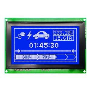 Wholesale 128X64 Graphic LCD Module STN Gray Display With White Side Backlight from china suppliers