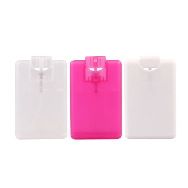 Odm 15ml 20ml Credit Card Perfume Bottle For Hand Sanitizer Spray