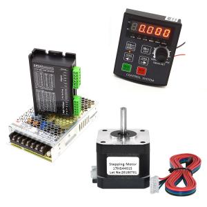 Wholesale Motor Controller Kit HF020 Five Digit display Nema 17 Stepper Motor For CNC Milling Machine 3D Printer from china suppliers