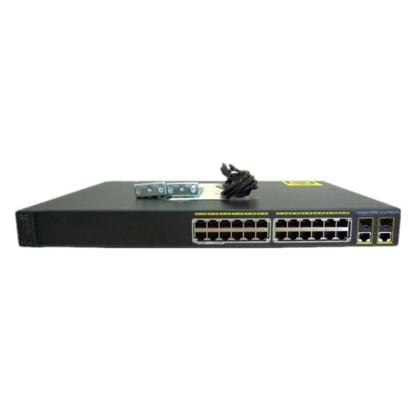 Quality Cisco Gigabit Managed Network Switch , Multi Port Ethernet Switch Ws-C2960X-24td-L for sale