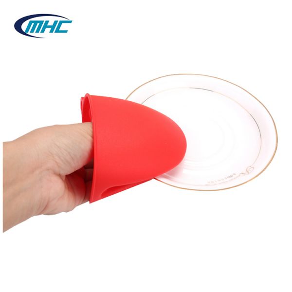 Kitchen Custom Cooking Mittens Set Silicone Heat Resistant Durable