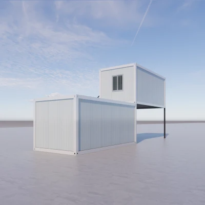 Customized Tiny Prefabricated Modular Homes For Workshop Warehouse Construction