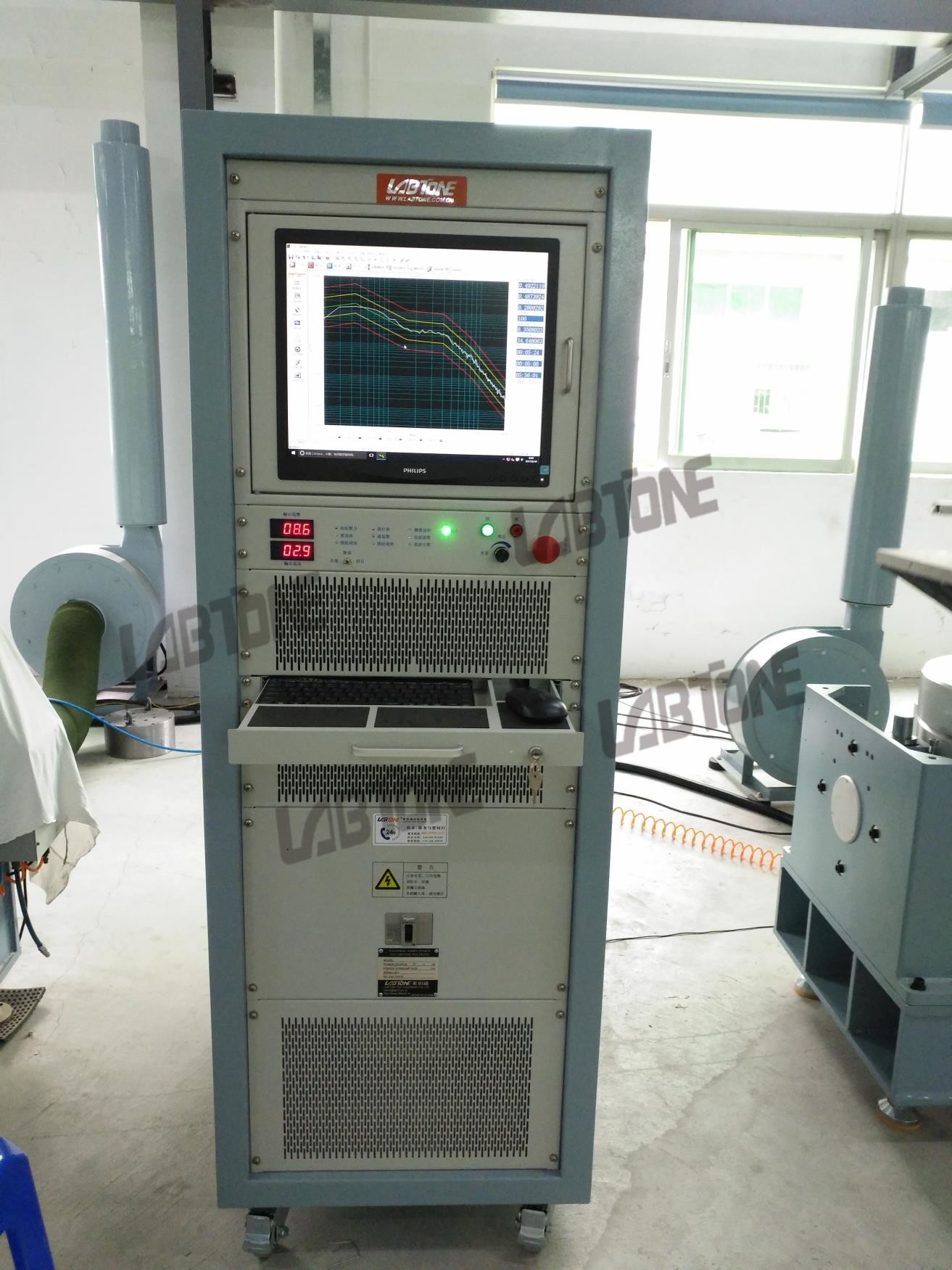 600kg.f Sine Force Dynamic Shaker With Sine, Random and Shock Software