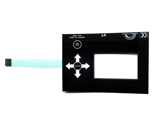 Quality Legend Printing Electronical Membrane Keypad Switch Customizable Design for sale