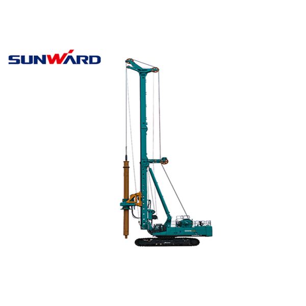 SGS Blue Rotary Drilling Machine 22t 27m 20m Drilling Depth