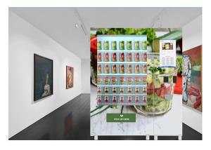 China OEM Credit Card Vending Machine Salad Jar Bottle Vending Machine With LCD Screen on sale