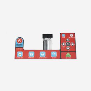 China Temperature Resistant PET/PC Graphic Membrane Overlay Switch with Custom Thickness on sale