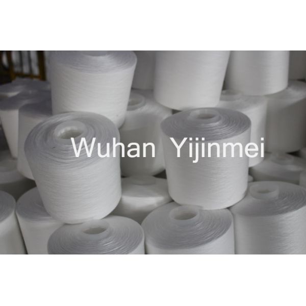 Paper Cone Or Plastic Cone Polyester Spun Yarn In 100% Virgin Bright AAA Grade
