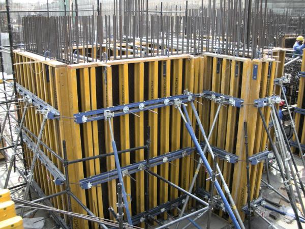 Efficient column formwork, Concrete column formwork, adjustable column formwork