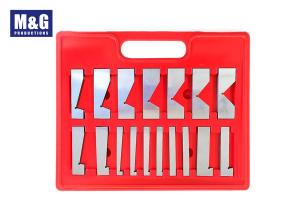 Machine Tool Accessories 17PCS Angle Block Set Plastic Box package