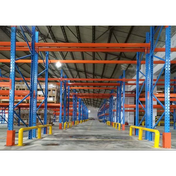 Optional Color Very Narrow Aisle Pallet Racking , Narrow Aisle Racking System
