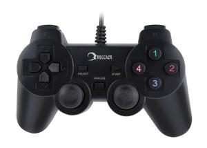 Double Shock Game Controller Gamepad Joypad Sweat Resistant Ergonomic Design