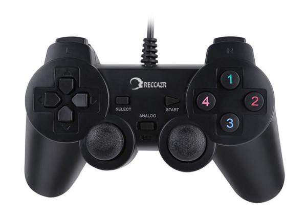 Quality Double Shock Game Controller Gamepad Joypad Sweat Resistant Ergonomic Design for sale