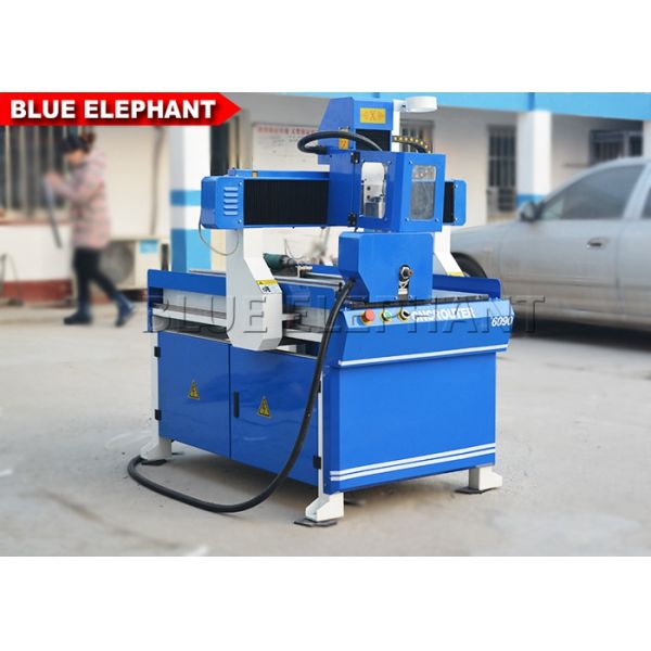 1.5 kw water cooling spindle(top brand in China) , ELE 6090 Advertising wood cnc router machine for aluminum
