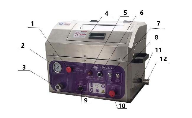 Car Engine Commercial Dry Ice Blasting Machine