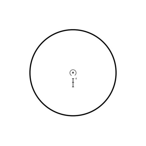 Mil Dot Illuminated Reticle Scope 30mm Pipe Diameter Excellent Light Gathering Ability