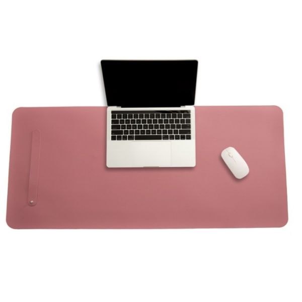 Odorless Large Leather Mouse Pad , Leather Extended Mouse Pad