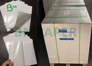 Wholesale 1072mm 78gsm Cast Coated +60gsm Glassine Liner Adhesive Paper For Label Printing from china suppliers