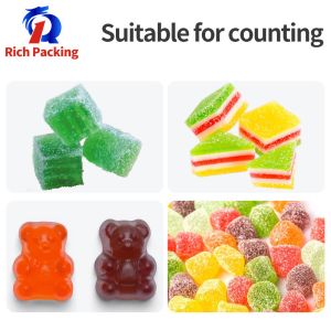 Fully Automatic Electronic Soft Candy Tablet Bottling Counting Machine Counter