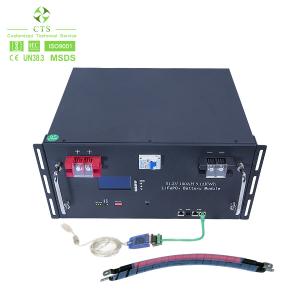 China Solar battery storage system 51.2v 100Ah solar System Batteries 5Kwh 10kwh LiFePO4 Batteries For Solar Powe on sale