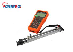China Industrial Handheld Ultrasonic Alcohol Flow Meter Non Contact Water Flow Meter on sale