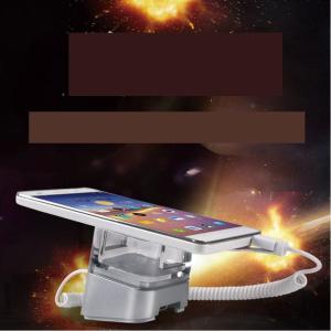 China COMER mobile phone display rack stand security alarm bracket,anti theft alarm cradle on sale
