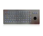 Metal Wired Backlit Keyboard Vandal Proof With Hula Pointer Mouse