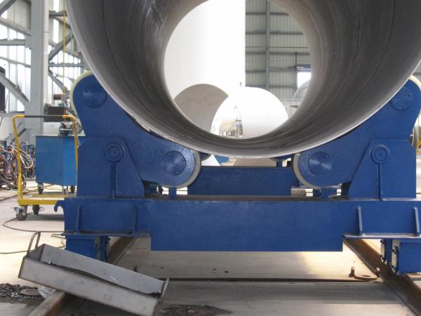 Quality Driving Capacity 20 Tons Self Aligning Pipe Welding Rollers With Moving Wheels and PU Wheels for sale