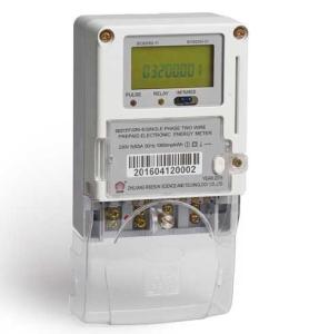 Smart Card Based Single Phase Prepaid Energy Meter With Rs485 Prepaid Light Meter