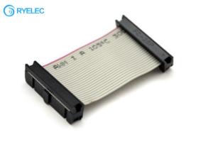 China 1.0mm Pitch Flat UL2651 With 2.0mm IDC Connector 2*12p 26 Pin 60mm Ribbon Cable on sale