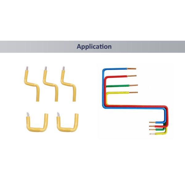 Automatic Computer Cable Cutting Stripping Machine Wire Bending 2D