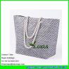 Buy cheap LDZB-111 cheap promotion bag weave pattern large beach tote paper straw bags from wholesalers