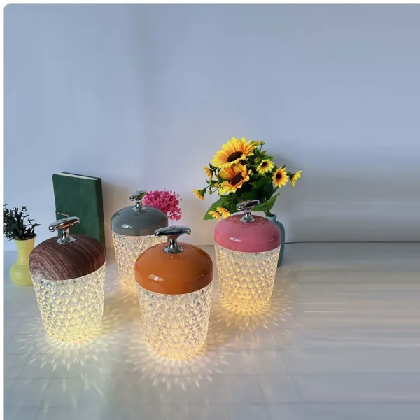 Modern Bedroom Romantic Warm Atmosphere Table Light Portable Creative Night Light