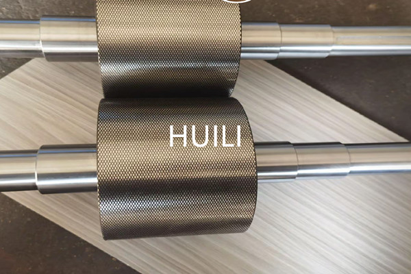 Belt Drive PP PET Strapping Embossing Machine With SKD-11 Material Embossing Wheel