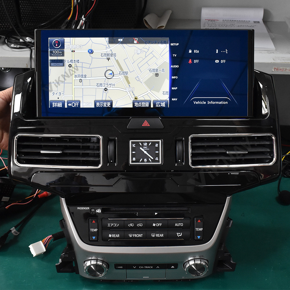 12.3inch Android Carplay Car radio For Toyota land Cruiser LC200 Multimedia Player Stereo Android GPS Navigation Carplay
