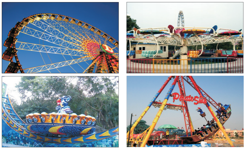 Programmable IP68 DC24V RGBW LED Amusement Light For Ferris Wheel