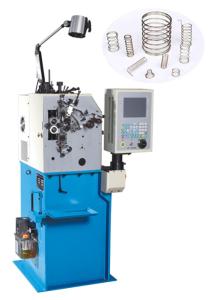 High Efficiency Wire Bending Machine , Belleville Spring Coiling Machines With 2 Axis