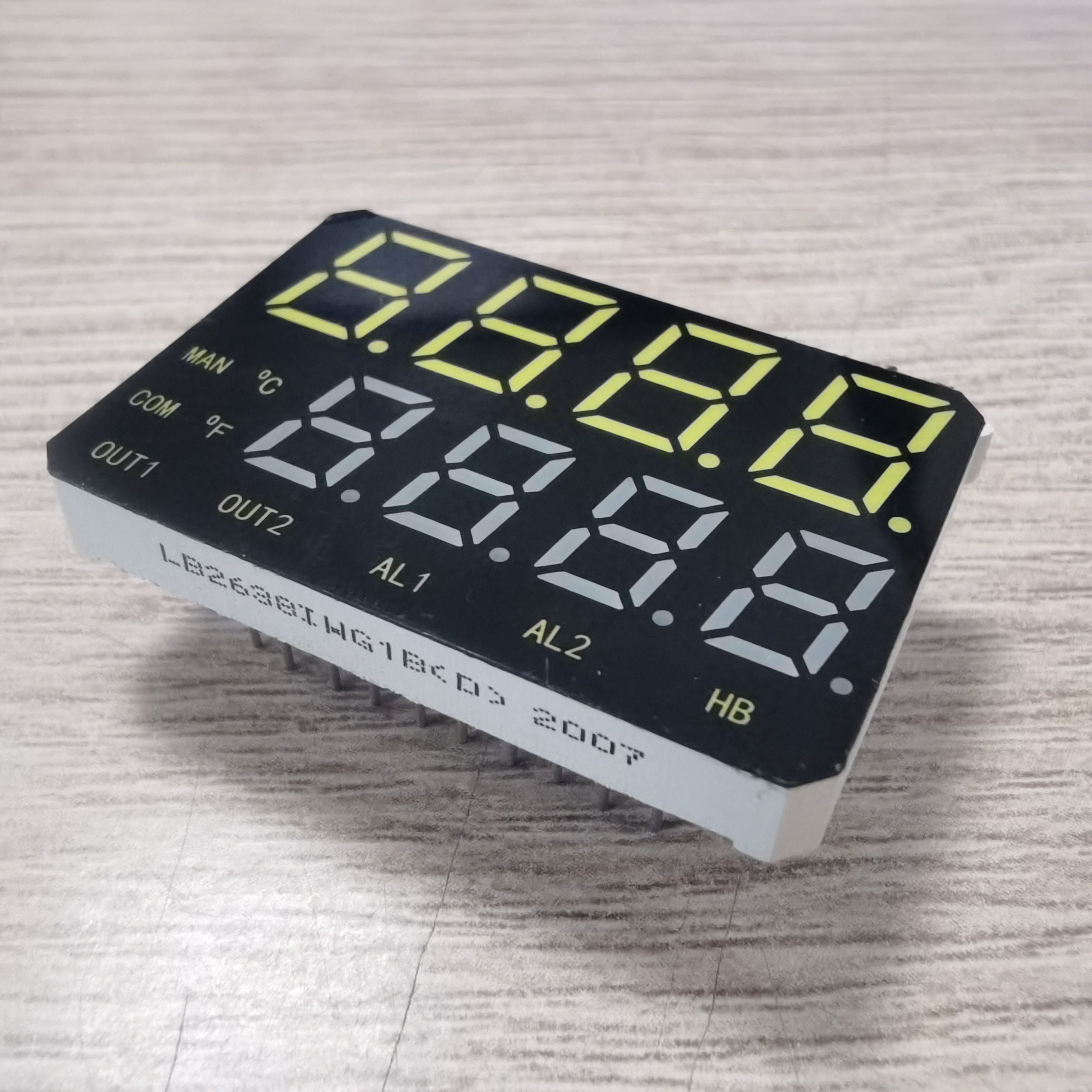 120mcd 8 Digits Led Display Seven Segment 10uA For Process Controller