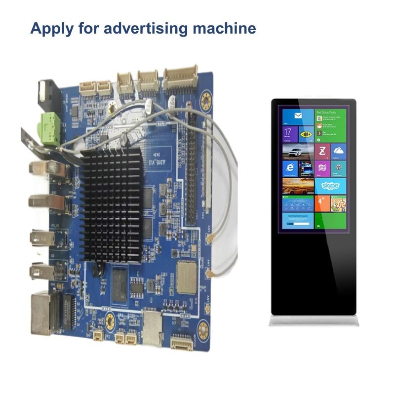 JLD-A03 Arm Board 2GB +16GB Development Circuit Mother Board Embedded System Board