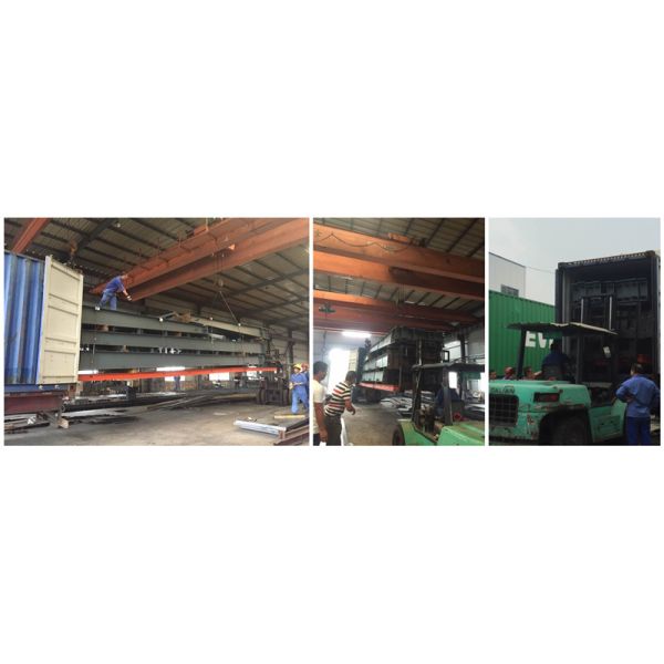 Corrosion Resistance Flexible Steel Workshop Buildings Simple Remodeling