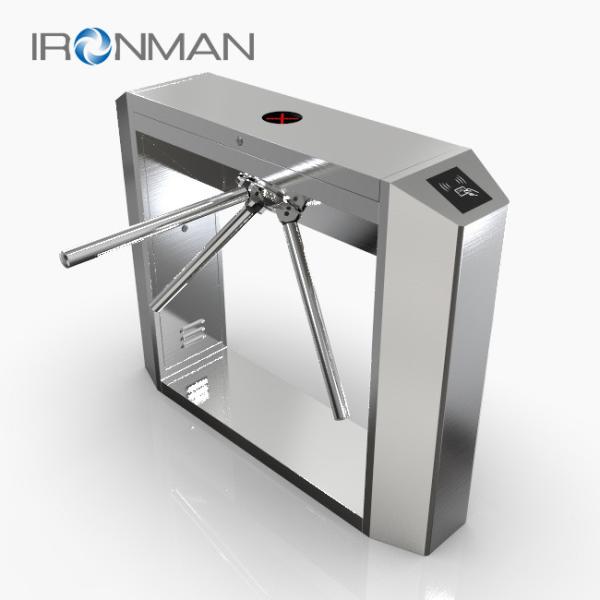Quality Semi Automatic Tripod Turnstile Gate Access Control 304 Stainless Steel Housing for sale