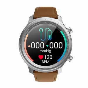 China 170mAh Call Alert Smartwatch , 25 Days Waterproof Android Smartwatch With Round Face on sale
