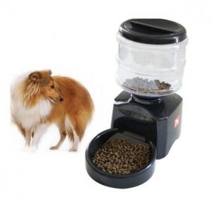 China automatic dog feeder for large dog Auto Pet Dry Food Dispenser on sale