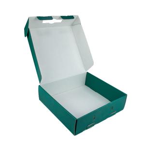 Wholesale SEDEX Green Paper Rectangle Custom Printed Cardboard Boxes Packaging from china suppliers